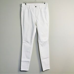 Uniqlo White Stretchy Jeggings